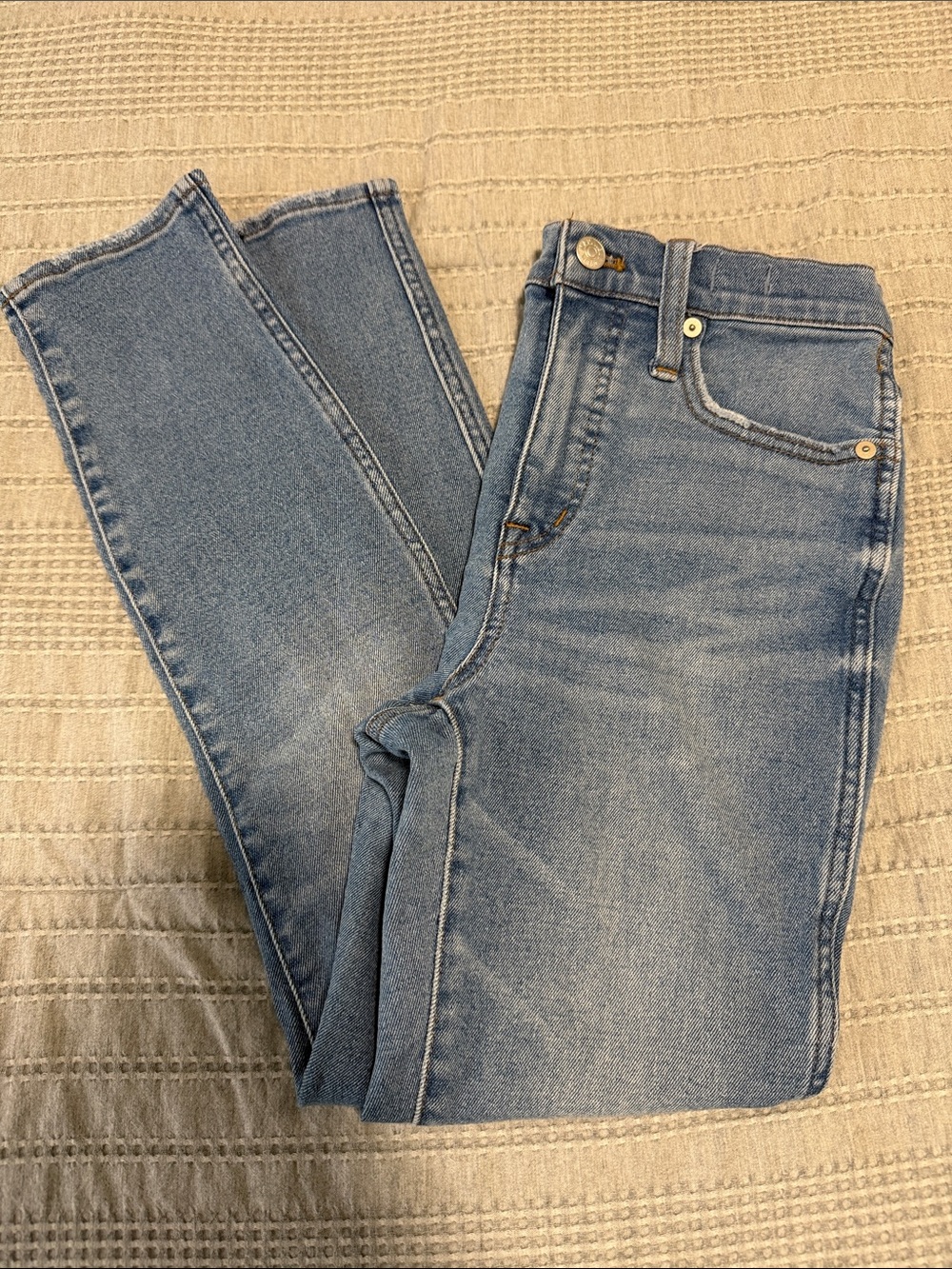 Madewell Light Blue Skinny Jeans